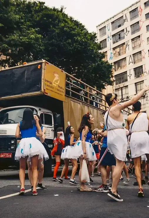 Imagem do Trio elétrico energia positiva